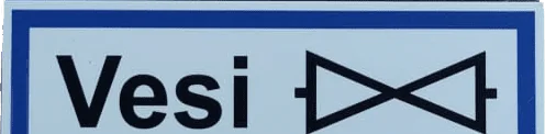 Vesi-merkintäkyltti sulkuventtiilin merkintään